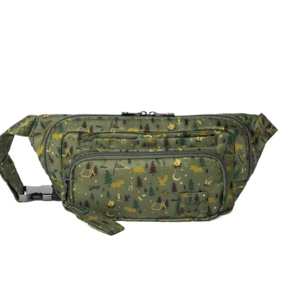 Lug Hitch Belt Bag Sling Camp Green - Camping Motif - Picture 2 of 12